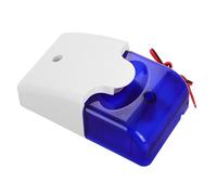 CTIRCHIU Sound and Light Security Alarm Horn Alarm Buzzer Plastic 120db 12v Wired Integrated Flashing Light Prompt Warning Signal Indoor Warehouses