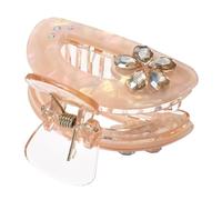 CTIRCHIU Sparkly Rhinestone Claw Clips for Women Non-slip Hair Accessories for Girls Charming Shark Design Hair Barrettes for Weddings and Everyday Styling