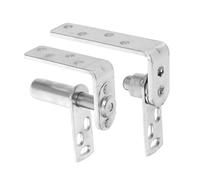CTIRCHIU Stainless Steel Spring Loaded Door Hinges Heavy Duty Self Closing Swinging Hardware with Up Down Pivot Mechanism for Bidirectional Saloon Doors and Bar Counters Automatic Rebound