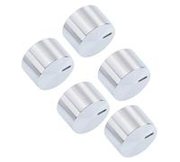 CTIRCHIU Stove Replacement Knobs Cooktop Burner Control Knob Part Aluminium Alloy Sturdy Adaptation for Range Repair 5Pcs Set
