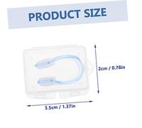 CTIRCHIU Swim Ear Plugs Swimming Nose Clip Boys and Girls Breazify Nose Clip Comfortable for Adults Prevent Water Entering