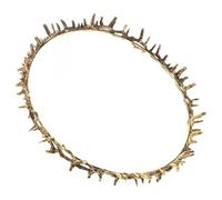 CTIRCHIU Thorn Headband Crown Unique Unisex Elven King Cosplay Accessory for Birthday Party Renaissance Fair Prom Homecoming