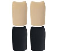 CTIRCHIU Toe Protector Silicone Toe Sleeve 2 Pairs Chinlon Silicone Comfortable Wear for Runners Foot Protective Cover Size L