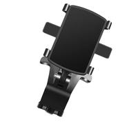 CTIRCHIU Universal Adjustable Car Phone Holder with Multi-Functional On-Board Navigation Stand Compatible with Rearview Mirror and Sun Visor for Hands-Free Driving