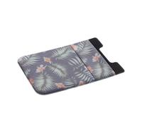 CTIRCHIU Vintage Magnetic Phone Wallet Stick Adhesive Card Holder for Smartphones Self-Adhesive Back Pocket for Credit Cards ID Stylish Floral Design Compact Size