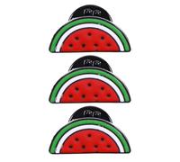 CTIRCHIU Watermelon Brooch Pin 3Pcs Cartoon Fruit Lapel Pins Lightweight Summer Jewelry for Backpack Decoration Casual Gatherings