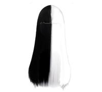 CTIRCHIU Women Blocking Wig Long Straight Gradient Lace Front Wig Breathable Comfortable Hair Accessories for Daily Wear Special Occasions
