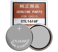 CTL1616F Battery, Replacement Battery Compatible with Panasonic CTL1616 CTL1616F Batteries for Casio Solar Watches Part Numbers #10065657#10291127#10382262#10175828#94806704