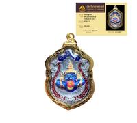 CTLHJ 08.Rahu pendant representing the God of Darkness, a Thai amulet for protection and prosperity in business., NO, Brass, No Gemstone