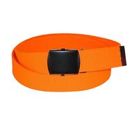 CTM Adjustable 32 mm Wide Neon Fabric Web Belt, Orange