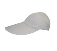 CTM Cotton Long 5 Inch Bill Visor Baseball Cap