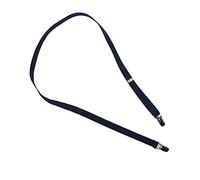 CTM Kids' Elastic 1/2 Inch One Piece Adjustable Mitten Clips, Navy