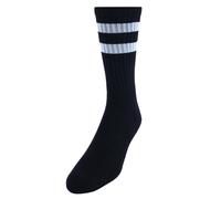 CTM Men's Crew Striped Socks (3 Pairs)