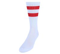 CTM Men's Crew Striped Socks (3 Pairs)