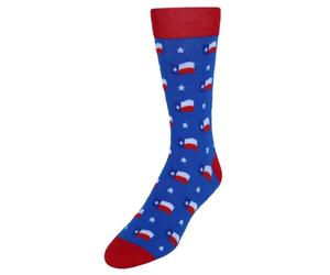 CTM Men's Texas State Flag Novelty Dress Socks (1 Pair), Multiple