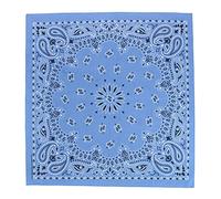 CTM Unisex Cotton Giant-Danna 35 Inch Large Bandana, Chambray