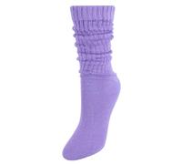 CTM Women's Super Soft Slouch Socks (1 Pair), Lavender