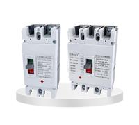 CTM1-250 AC 160A-250A 2P 3P 4P MCCB Moulded Case Circuit Breaker Short Circuit Overload Protection AC Air Switch 400V 50-60Hz(4P(common),25v)