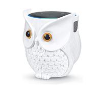 Ctoiotc Owl Holder Stand, Upgraded Owl Statue Smart Speaker Holder Stand for Echo Dot 4th/3rd/2nd and 1st Generation, Google Home Mini/Google Nest Mini (2nd Gen), Home Decor Owl Shape Cartoon Decor