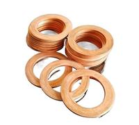 Ctongrun-Washers Copper Washer M19 Copper Flat Washer, Seal Washer, good corrosion resistance(19x36x2(10pcs))