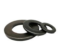 DHSWZ Ctongrun-Washers M1.6 M2 M2.5 M3 M3.5 M4 M5 M6 M8 M10 M12 M16 M20 M24 Black Grade 8.8 Steel Plain Gasket Shim Ring Flat Washer, good corrosion resistance (Inner Diameter : M22 5pcs)