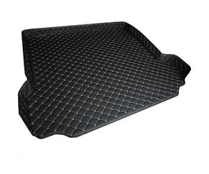 Ctpyoks Car Leather Trunk Mat for Toyota C-HR 2024 2025 2026, Boot Liner Protector Mats Cargo Pad Carpets Tray Liners Anti-Slip Waterproof Auto Accessories Interior,C/Black-Beige