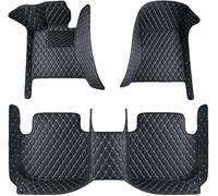 Ctpyoks Full Coverage Custom Car Floor Mats All Weather Protection For Renault Rafale 2023-2026, Leather Car Liners Waterproof Anti-Slip Heavy Duty Interior Accessories,C/Black-beige