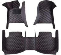 Ctpyoks Full Coverage Custom Car Floor Mats All Weather Protection For Renault Rafale 2023-2026, Leather Car Liners Waterproof Anti-Slip Heavy Duty Interior Accessories,B/Black-red