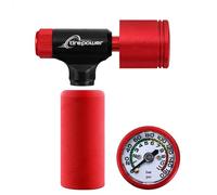 Ctrepower CO2 Bike Tire Inflator with Supplied Tyre Pressure Gauge -Never Worry About Low Tire Pressure Again!