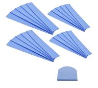 CTRICALVER Thermal Pads, 120 * 20 * 1.5mm Silicone Thermal Pad, with 6.0 W/mk Thermal Conductivity, Soft, Flame retardant, for SSD CPU GPU LED IC Chipset Cooling (20 pcs, Blue)