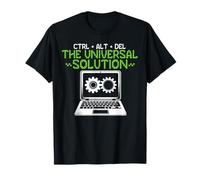 CTRL ALT DEL The Universal Solution Computer Engineer IT T-Shirt