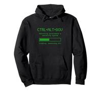 CTRL ALT GOV Rebooting Government Nerd Sarcastic Funny Pullover Hoodie