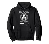 CTRL ALT GOV Rebooting Government Nerd Sarcastic Funny Pullover Hoodie