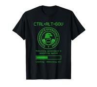 CTRL ALT GOV Rebooting Government Nerd Sarcastic Funny T-Shirt