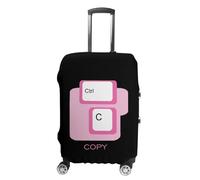 Ctrl C Copy Keyboard Suitcase Cover Elastic Luggage Covers Protectors Anti-Scratch Travel Essentials