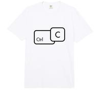 Ctrl+C Copy Paste Family Partner Look Comfort Colors Adult Heavyweight T-Shirt