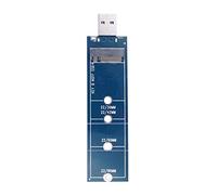 CTRLZS 1 Pcs SSD M2 to USB Adapter Card M.2 to USB Adapter Card B Key M.2 SATA Protocol SSD Adapter NGFF to USB 3.0 SSD Card