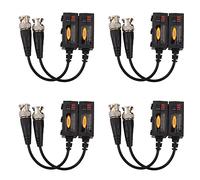 CTRLZS 1080P AHD/HD-CVI/TVI/CVBS Passive HD Video Balun Transmitter 4 Pairs (UTP Up to 350M-600M)