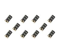 CTRLZS 10PCS 1S 3.7-4.2V Ternary Lithium Battery Capacity Indicator Module Mini LED Light Display Battery Power Tester