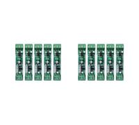 CTRLZS 10PCS AC 220V Optocoupler Isolation Module Voltage Detector Board TTL 3-5V SCM Testing for Microcontroller Adaptive PLC