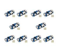 CTRLZS 10X Ethernet/USB HUB HAT(B) for 4B/3B+/3 2B/Zero/Zero with Zero WH,with 1X RJ45 Ethernet Port