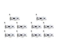 CTRLZS 10X PCIE Expansion Card PCIE to AV Surveillance HD 640X480 Resolution Video Capture Card Image Capture Card