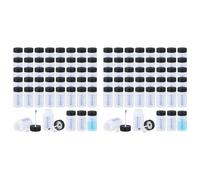 CTRLZS 120PCS 56.7g Touch Up Paint Containers - Empty Paint Touch Up Bottles with Brush, Mixing Ball for Fixing Car Scratches