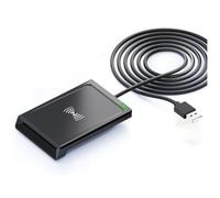 CTRLZS 2-In-1 Contact + NFC Smart Card Reader PC-Linked Dual-Interface Smart Card Reader/Writer Contact PCSC Smart Card Reader
