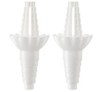 CTRLZS 2-Pack Universal Bottle Emptying Kit Liquid Transfer Connector for Soap, Shampoo, Lotion, and More - No More Waste