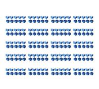 CTRLZS 200pcs 3D Printer Parts Blue Aluminum Stepper Driver Heatsink for TMC2100 LV8729 TMC2208 TMC2130