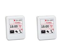 CTRLZS 2pcs 1.54 Inch Epaper Screen NFC Powered E Paper E Ink Tag Battery Free NFC Label DIY Digital Picture Frame