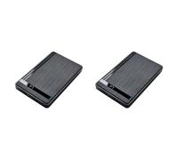 CTRLZS 2pcs 2.5inch HDD SSD Enclosure USB 3.0 to SATA External Hard Drive Case for Laptop Desktop PC High-Speed Data Transfer