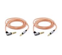 CTRLZS 2pcs 4FT/6FT 4.4mm BALANCED Audio Cable for MDR-XB950N1 XB950B1 XB950 MDR-1A 1ABT 1ADAC 100ABN S12B1(1.2M)