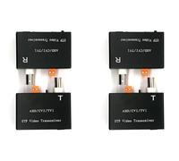 CTRLZS 2X 1 Channel Active Video Twisted Pair Transmitter for CCTV Cameras UTP Long Range AHD TVI CVI CVBS 5MP